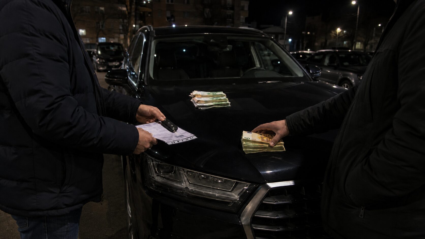 Dyshime për fajde në Prishtinë, huaja dhe Audi Q7 në qendër të rastit