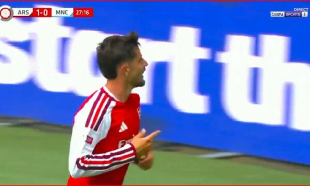 Havertz dyfishon epërsinë e Arsenalit ndaj Manchester Cityt