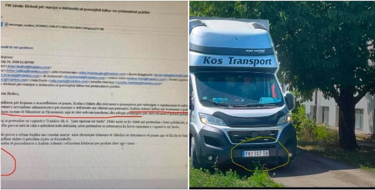E-maili dhe kombi me targa serbe, Haradinaj paralajmëron video