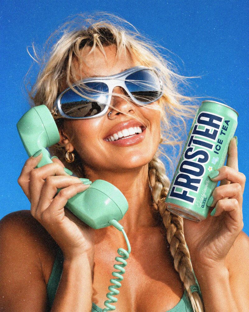 Foto: Publikohet artikull promovues: Frostea Ice Tea; Shija Juaj!