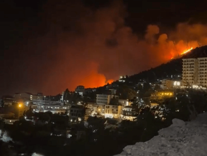 Zjarr në Krujë, Bashkia urdhëron evakuim të menjëhershëm në Barabit-Lluban