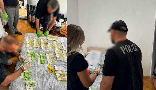 Bastisje në Dragash, policia sekuestron 39,500 euro dhe katër telefona