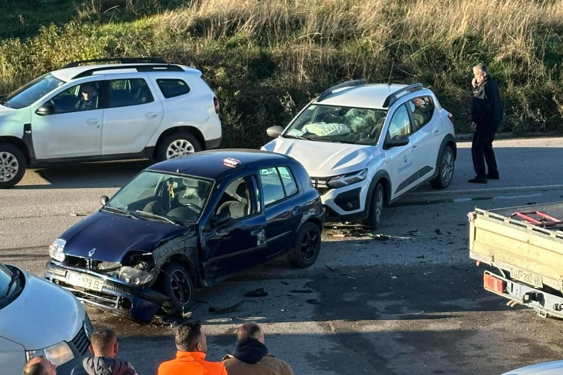 Aksident i rëndë në rrugën “Shkupi” në Prishtinë, një person humb jetën