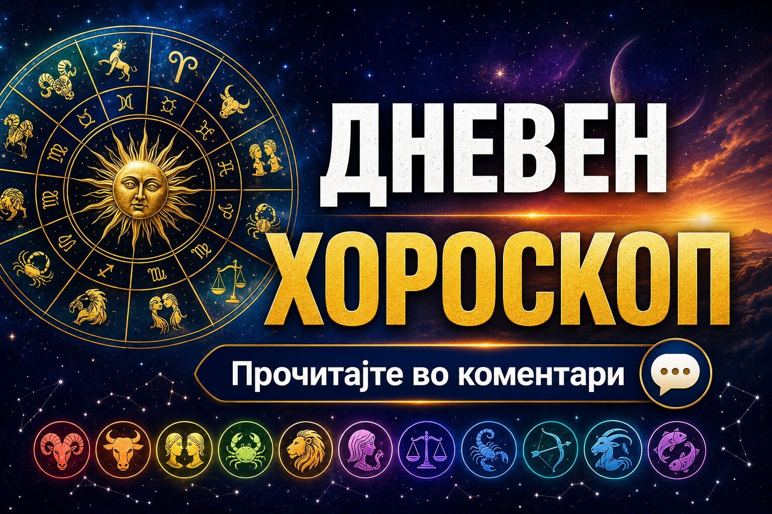 ДНЕВЕН ХОРОСКОП