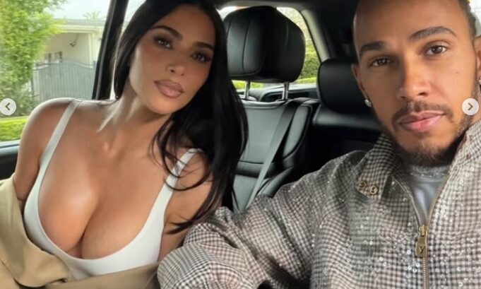 Kim Kardashian ndez Instagramin me fotot e reja, shfaqet pranë Lewis Hamilton