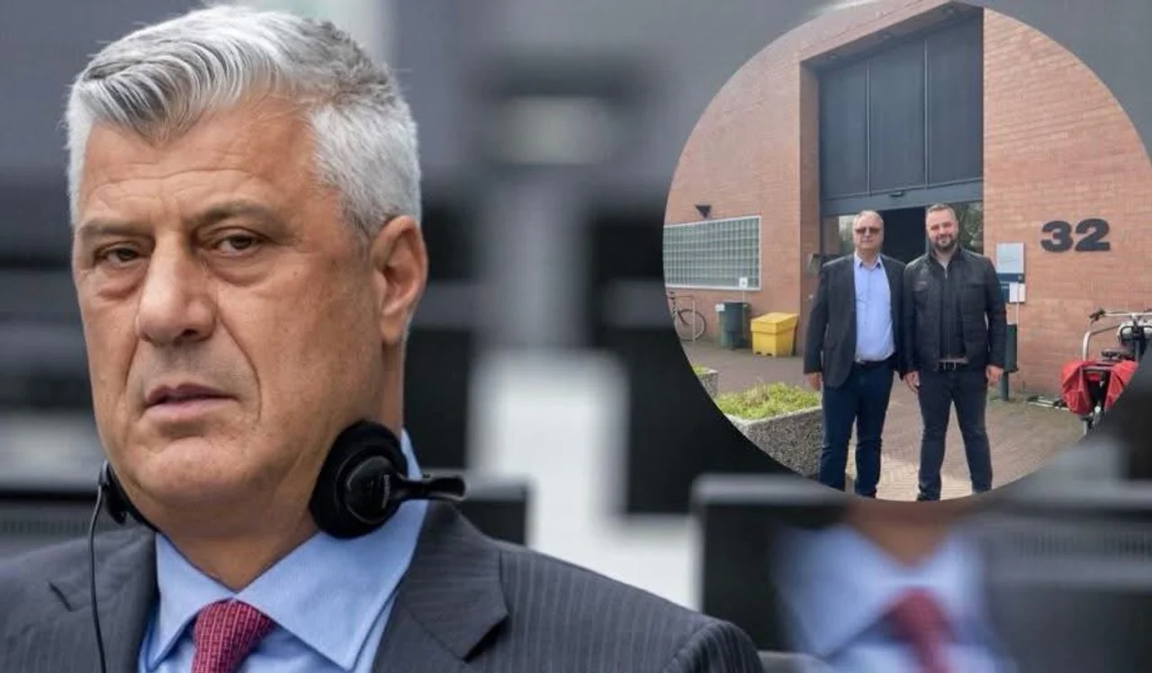Foto: Pas vendimit të Speciales, vëllai viziton Hashim Thaçin në paraburgim