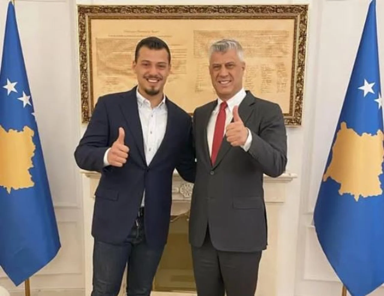 Foto: Endrit Thaçi pas vendimit në Hagë: “Kjo betejë nuk ka mbaruar”