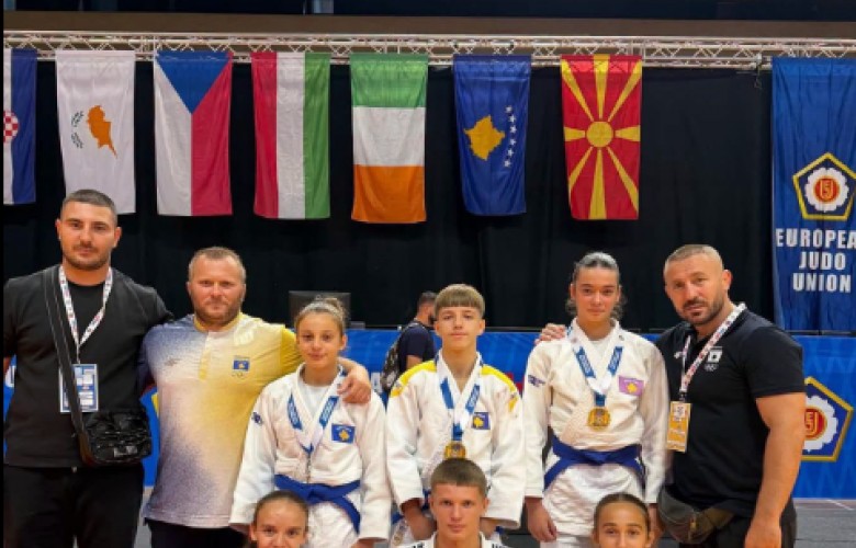 Tri medalje për Kosovën në turneun evropian të xhudos
