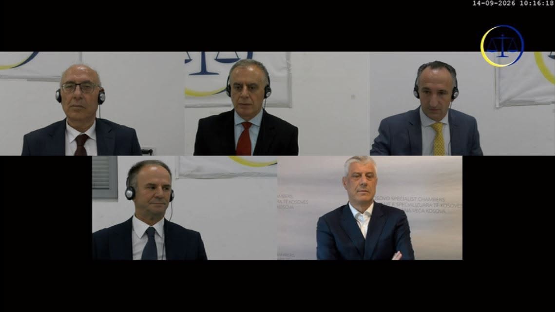 Nisin deklaratat përfundimtare në rastin ndaj Thaçit dhe katër të akuzuarve