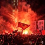 Foto: Tifo-grupet bashkohen sot në protestë për krerët e UÇK-së