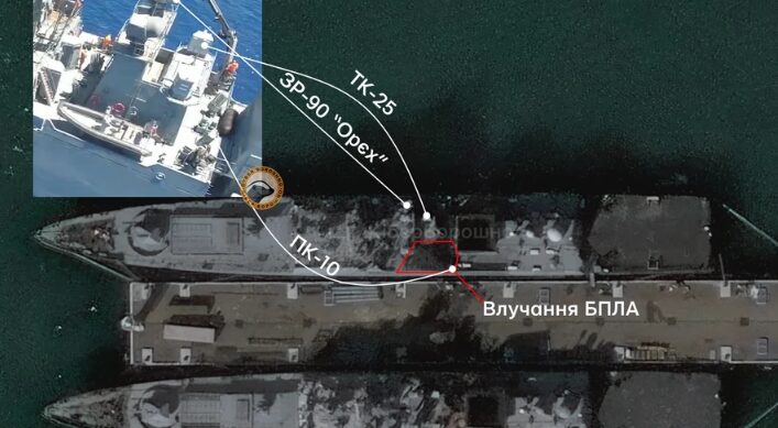 Dy anije moderne ruse përfshihen nga flakët pas goditjes në Novorossiysk