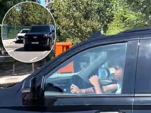 Karim Adeyemi shfaqet në Barcelonë me targa të Kosovës