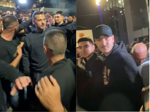 Foto: Djemtë e Thaçit dhe Veselit i bashkohen protestës në Prishtinë