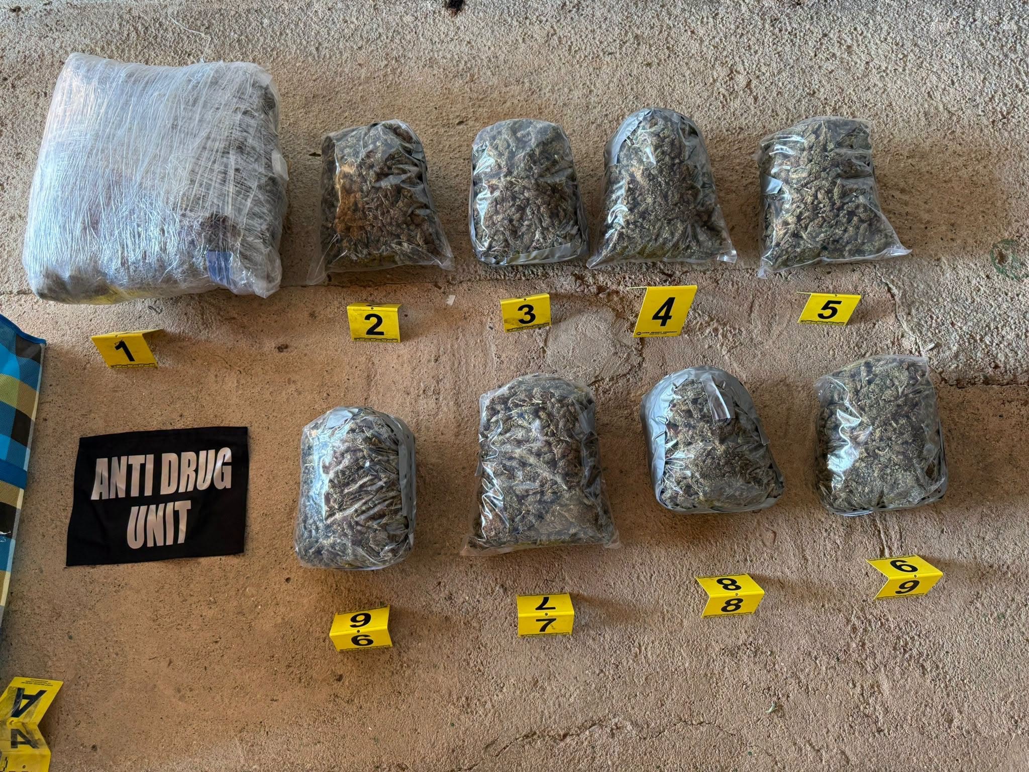 Mbi 10 kilogramë marihuanë sekuestrohen në Pejë, arrestohet 23-vjeçari