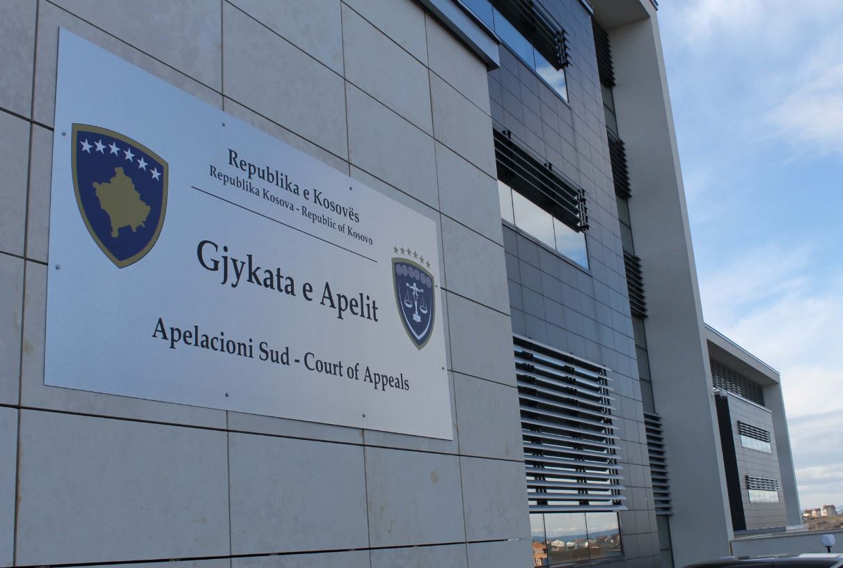 Apeli në Kosovë rrëzon dënimet me burg dhe liron katër të akuzuar