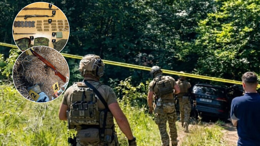 Foto: Operacioni “Dosja 23”: nëntë të arrestuar në Zubin Potok për dyshime për krime lufte