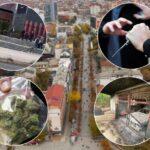 Foto: Kosova kalon një natë të ngarkuar me armë, drogë dhe zjarre