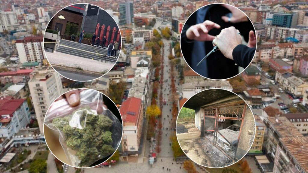 Foto: Kosova kalon një natë të ngarkuar me armë, drogë dhe zjarre